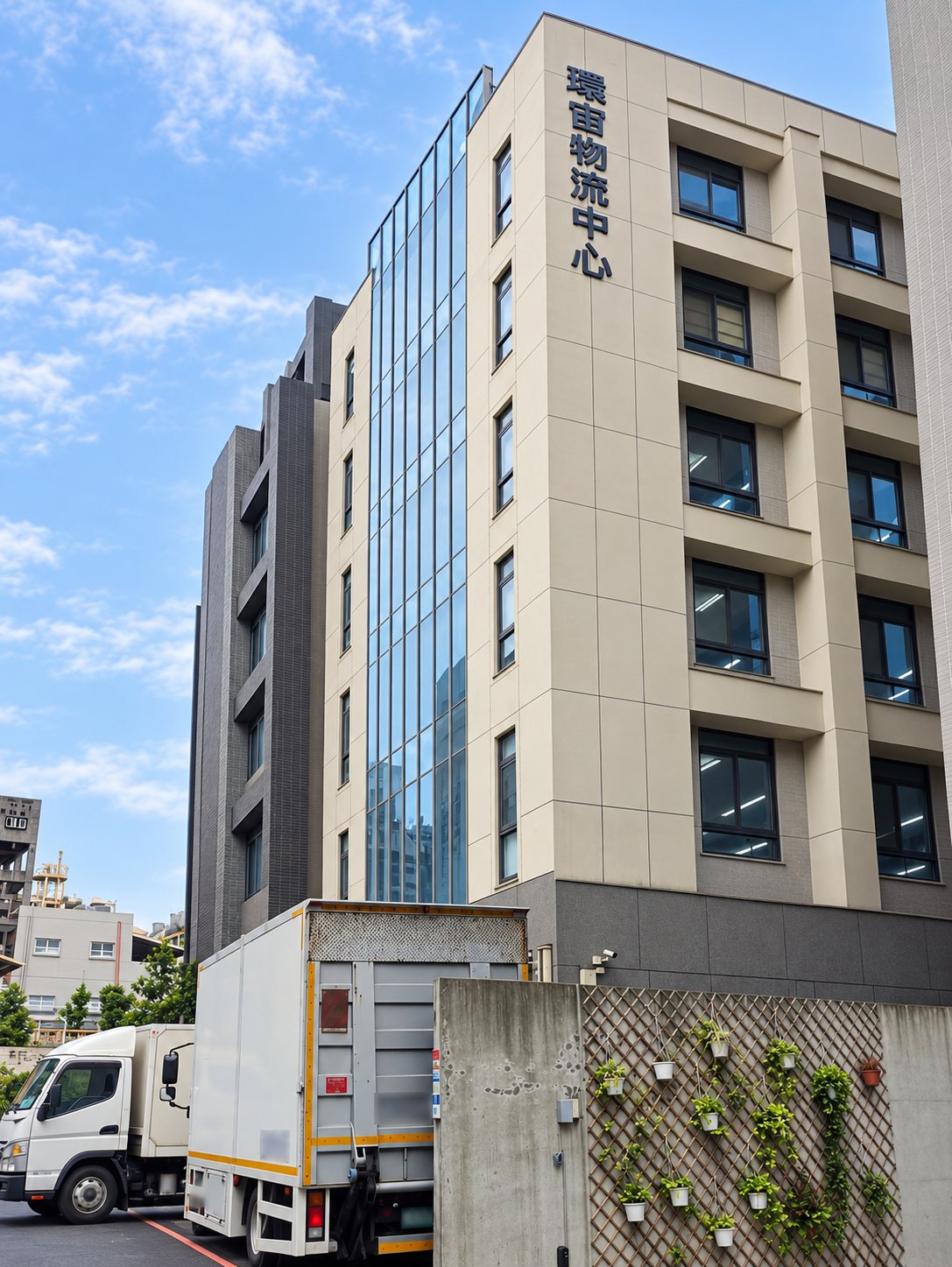 The Cosmo Logistics Centre from outside